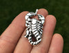 Scorpion Scorpio Pendant Necklace Sterling Silver