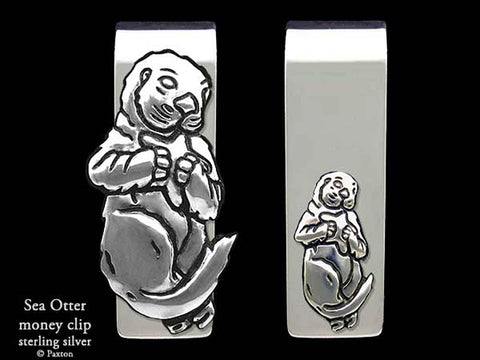 Sea Otter Money Clip