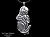 Sea Otter Pendant Necklace sterling silver