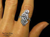 Sea Otter ring sterling silver