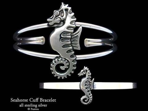 Seahorse Cuff Bracelet