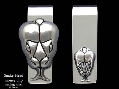 Snake Head Money Clip