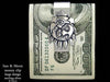 Large Sun Moon Money Clip