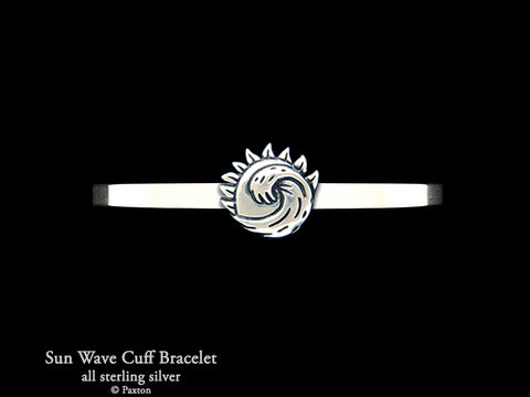 Sun Wave Cuff Bracelet