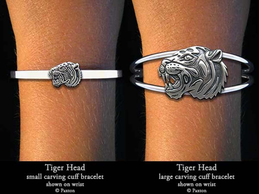 GUCCI 'WEB' STRIPE BRACELET with butterfly motif and tiger head motif | Tiger  head, Elastic bracelet, Bracelets
