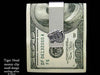 Small Tiger Head Money Clip