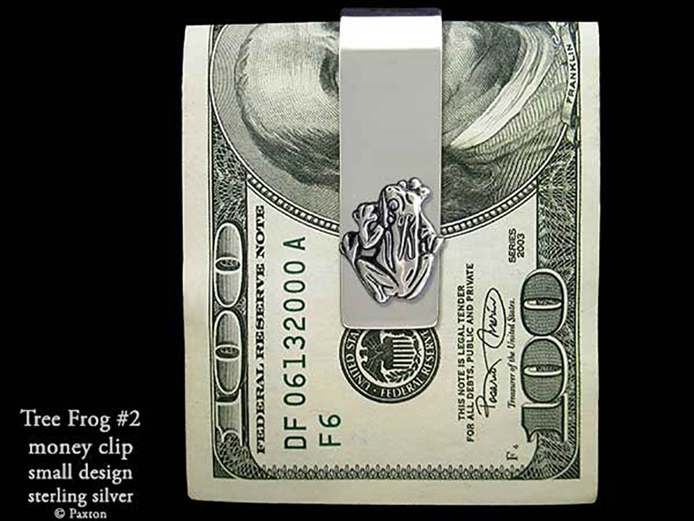 Small Tree Frog #2 Money Clip