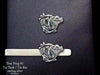 Tree Frog 1 Tie Tack Tie bar sterling silver